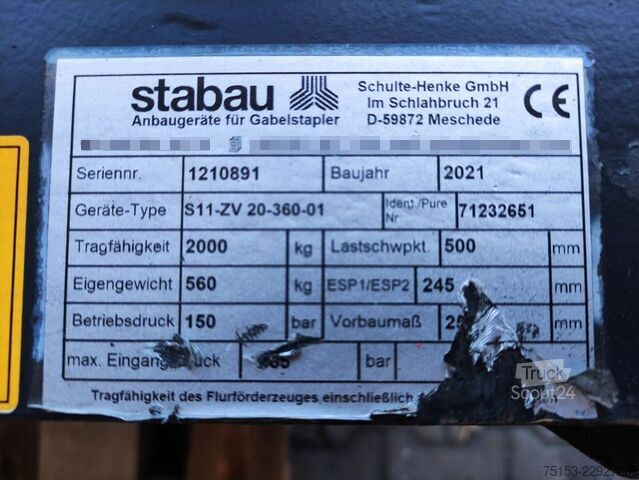Drehgerät Stabau S11-ZV 20-360-01