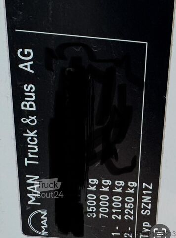 Furgão de teto alto Man TGE 5.180 Koffer