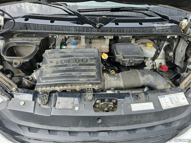 Yüksek tavanlı panelvan IVECO 35S16, 1+2 Sitzer, Klima Automat, Trennwand, AHK