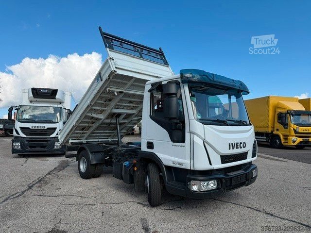Třístranná sklápěcí dodávka IVECO ML80E19K ¤6 Meiller 3-Seiten nur 74 TKM AHK