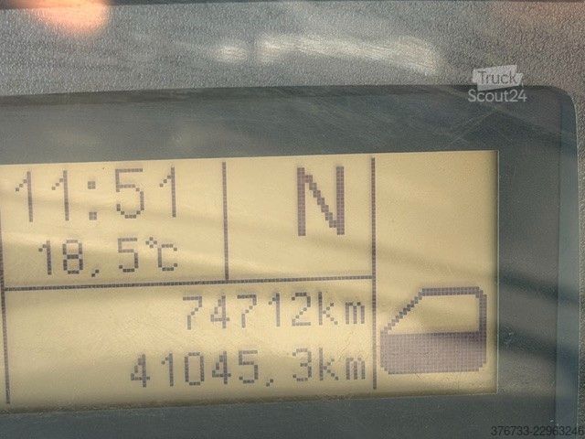 Třístranná sklápěcí dodávka IVECO ML80E19K ¤6 Meiller 3-Seiten nur 74 TKM AHK