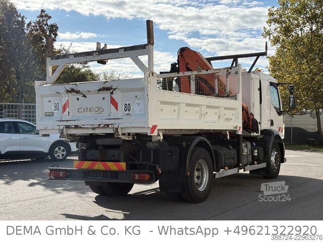 Lastebilmontert kran VOLVO FL 240.16**3-Seitenkipper*Bordmatik*Palfinger