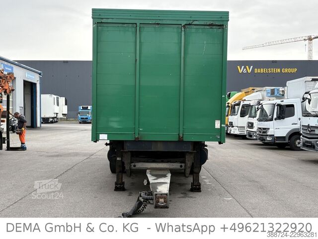 Dryckessläp SCHMITZ CARGOBULL ZGF 18*Tandem*Getränke Zertifikat*Schwenkwände*