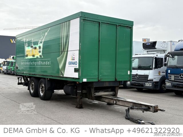 Dryckessläp SCHMITZ CARGOBULL ZGF 18*Tandem*Getränke Zertifikat*Schwenkwände*