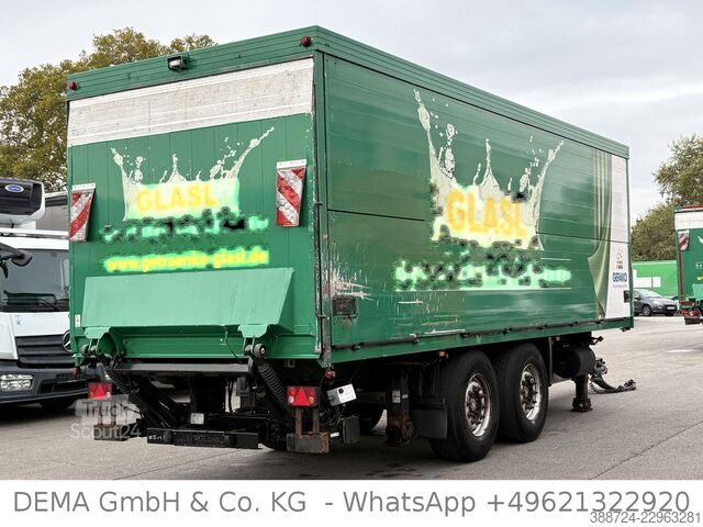 Dryckessläp SCHMITZ CARGOBULL ZGF 18*Tandem*Getränke Zertifikat*Schwenkwände*
