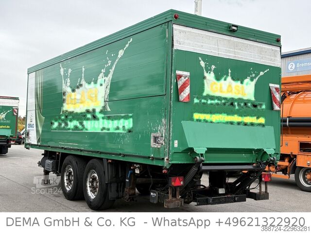 Dryckessläp SCHMITZ CARGOBULL ZGF 18*Tandem*Getränke Zertifikat*Schwenkwände*