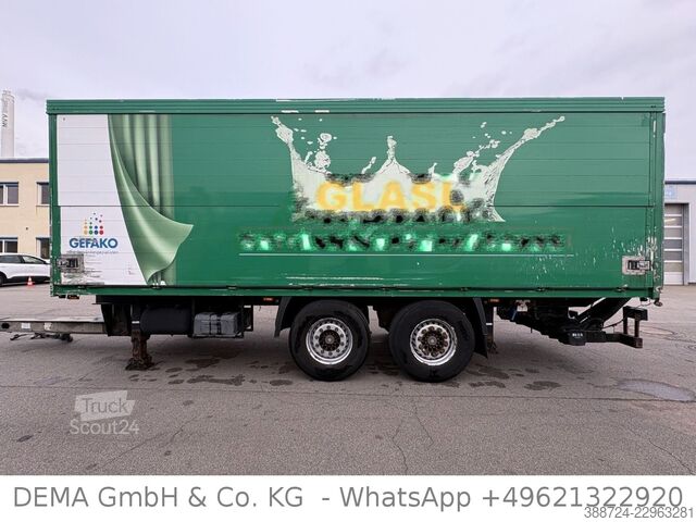 Dryckessläp SCHMITZ CARGOBULL ZGF 18*Tandem*Getränke Zertifikat*Schwenkwände*