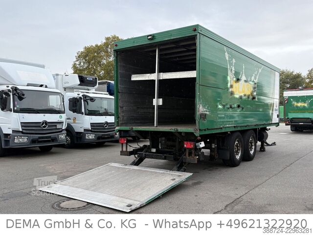 Dryckessläp SCHMITZ CARGOBULL ZGF 18*Tandem*Getränke Zertifikat*Schwenkwände*
