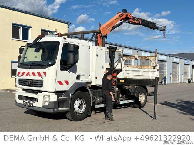 Tippbil VOLVO FL 240.16*3-Seitenkipper*Bordmatik*Palfinger