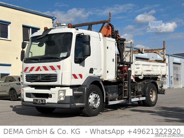 Tippbil VOLVO FL 240.16*3-Seitenkipper*Bordmatik*Palfinger