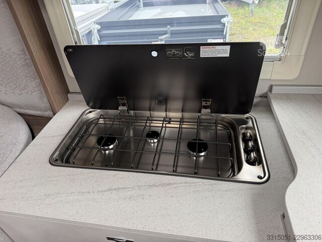 Husvagn TABBERT Cazadora 655 MEB 2,5m+Fussbodenh.+City-Wasser