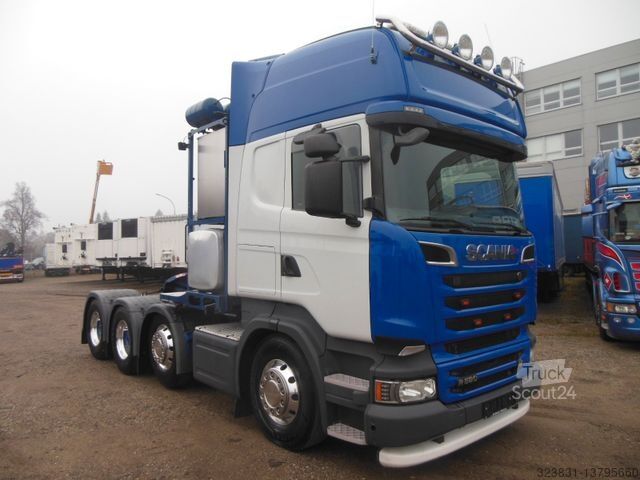 Scania R580, V8, 8X4, 164.000 KG, TOP STAND!!!