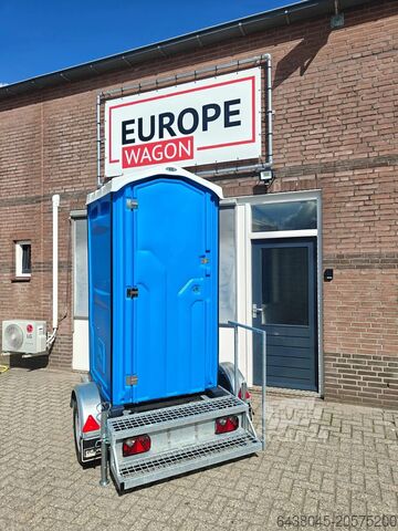 Prikolica za toalet kabine EuropeWagon DIXI - Toalet kabina - WC prikolica dixikar dixiaanhanger Toiletcabine aanhangwagen EuropeWagon DIXI - Toiletcabine - wc aanhanger ...