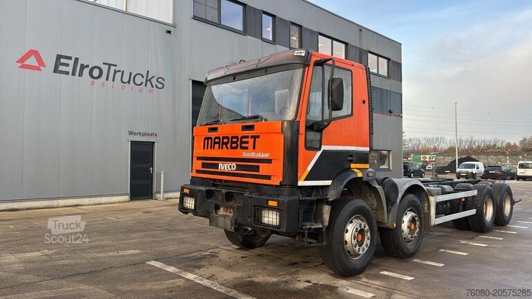 Telaio con cabina Iveco EUROTRAKKER 340 E 34 (POMPE MANUELLE / GRAND PO...