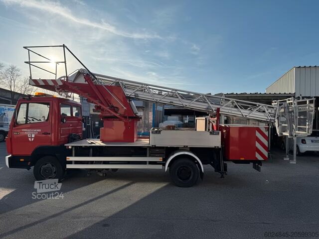 Пожарна кола Mercedes-Benz 814 Metz DLK 16-4 SE Feuerwehr