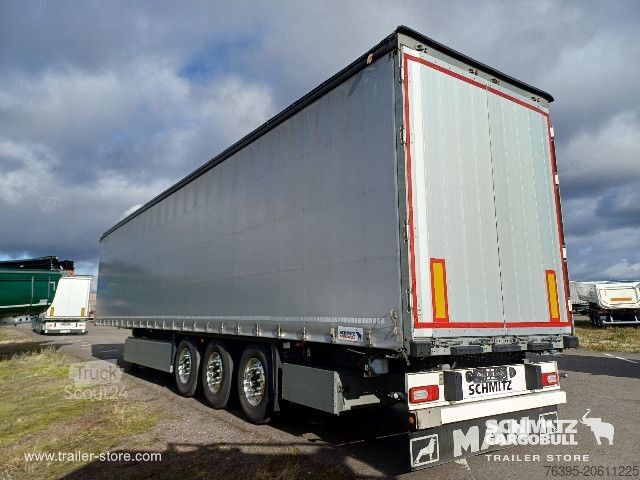 Atvira puspriekabė su tentu Schmitz Cargobull Semitrailer Curtainsider Standard
