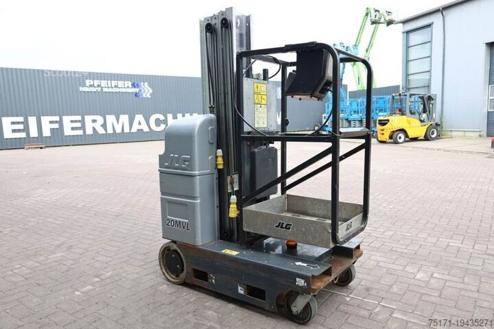 Gelenkteleskoparbeitsbühne JLG 20MVL Electric, 8m Working Height, 160kg Capacity