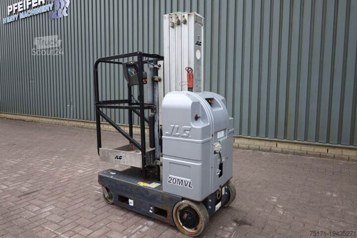 Gelenkteleskoparbeitsbühne JLG 20MVL Electric, 8m Working Height, 160kg Capacity