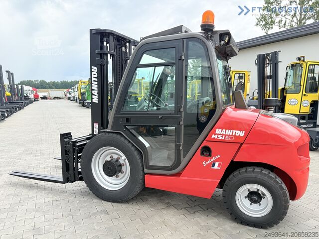 Gabelstapler für unwegsames Gelände Manitou MSI30 / DIESEL / DUPLEX 3350 / CABIN