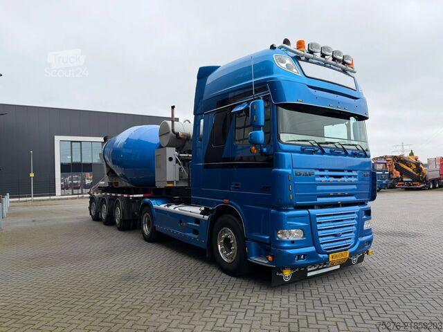 Standard-SZM DAF XF 105 460 + Mixeroplegger 14 M3 met Motor