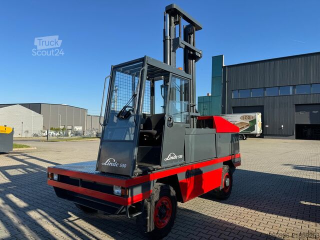 Stivuitor lateral Linde S50 //Duplex 4850 mm //