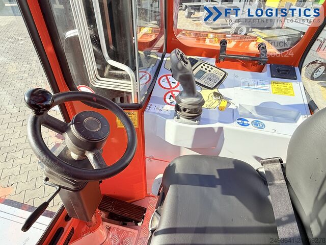 Vierwegestapler Hubtex DQ45G DUPLEX 5000 FORK-POSITIONER CABIN