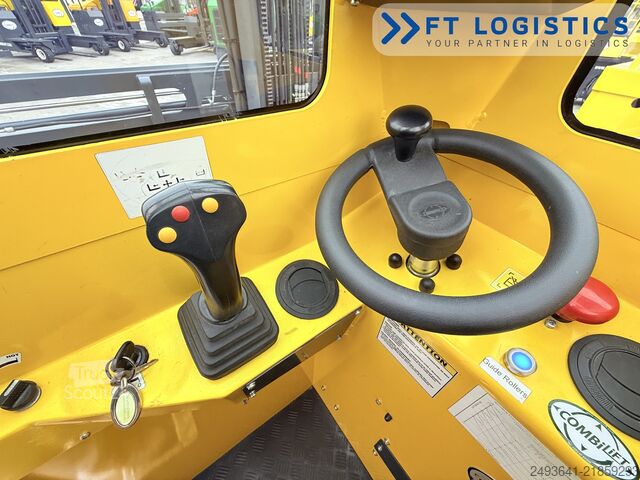 štvorcestný vysokozdvižný vozík Combilift C3000STE TRIPLEX WIDE POSITIONER CABIN