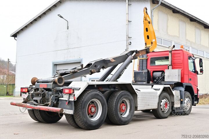 Kroklastbil Volvo FMX460 VEB 8x4 Blatt Blatt AHK Kamera