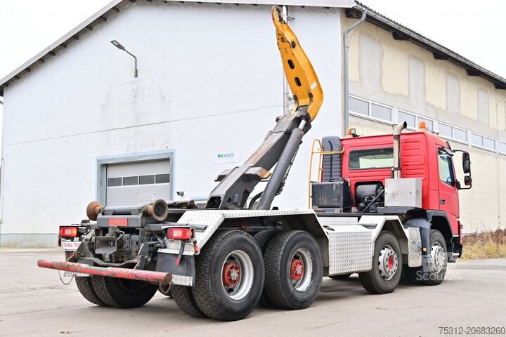 Kroklastbil Volvo FMX460 VEB 8x4 Blatt Blatt AHK Kamera