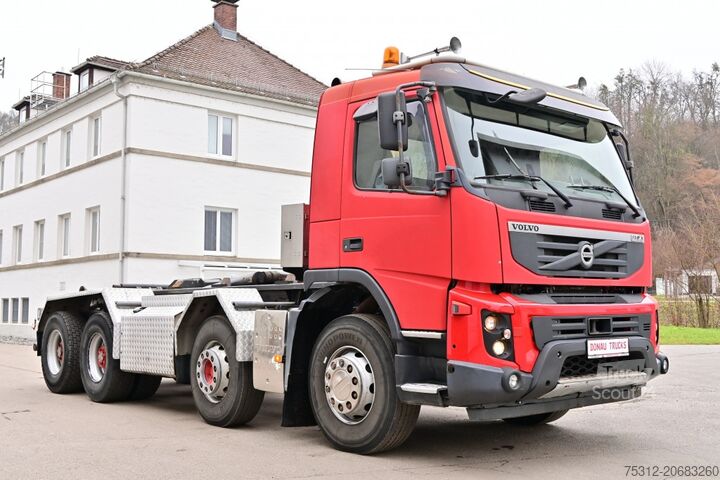 Kroklastbil Volvo FMX460 VEB 8x4 Blatt Blatt AHK Kamera