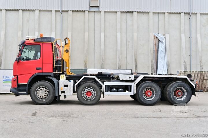 Kroklastbil Volvo FMX460 VEB 8x4 Blatt Blatt AHK Kamera