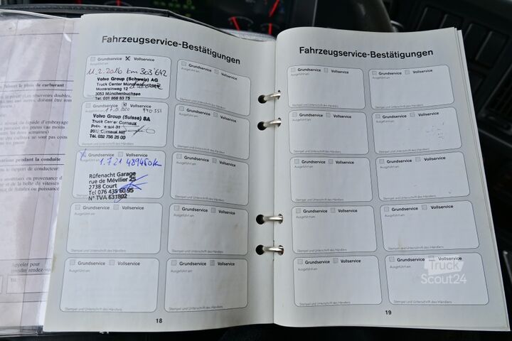 Kroklastbil Volvo FMX460  VEB 8x4 Blatt Blatt AHK Kamera