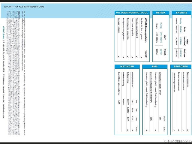 High-roof van FORD E-TRANSIT L4H3 Maxi 75 kWh