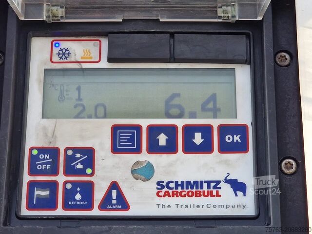 Gekoeld/bevroren transport Schmitz Cargobull SCB*S3B - Frigo Schmitz - Hooks/Rohrbahnen/Vlee...