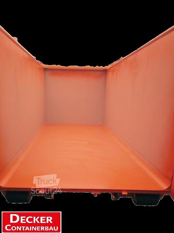 Roll-off container Decker Containerbau Abrollcontainer,SUPERPREIS, Flügeltüre