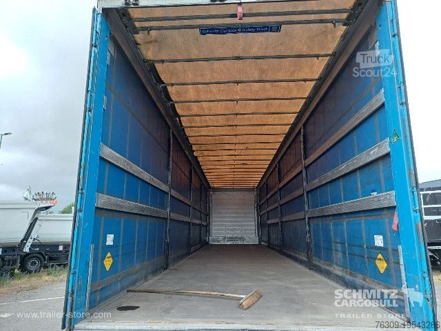 Open oplegger met zeil Schmitz Cargobull Curtainsider Standard Staplerhalterung Getränke