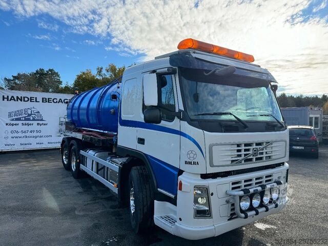 Vehículo de succión Volvo FM 420 6x2*4, 15m3 Sludge / Vacuum-truck, 2010
