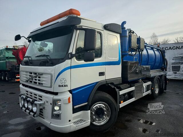 Vehículo de succión Volvo FM 420 6x2*4, 15m3 Sludge / Vacuum-truck, 2010