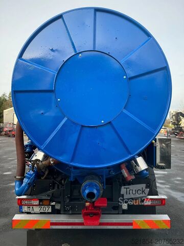 Vehículo de succión Volvo FM 420 6x2*4, 15m3 Sludge / Vacuum-truck, 2010