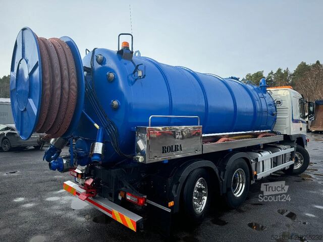 Vehículo de succión Volvo FM 420 6x2*4, 15m3 Sludge / Vacuum-truck, 2010