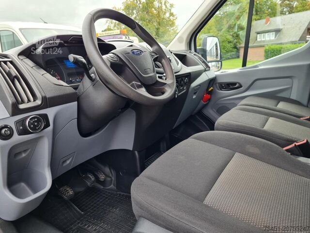 Transporter mit Pritsche & Plane Ford Transit 35 Pritsche Schiebe Plane TDCi KLIMA AHK