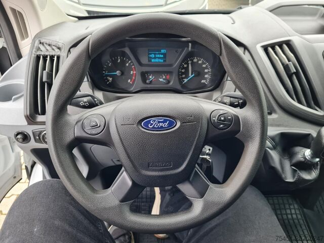 Transporter mit Pritsche & Plane Ford Transit 35 Pritsche Schiebe Plane TDCi KLIMA AHK