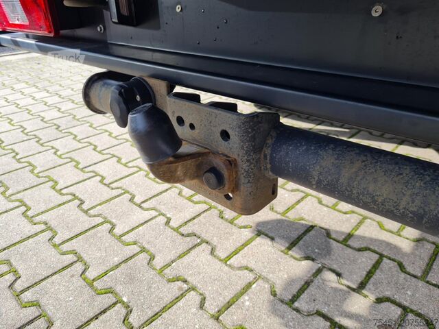 Transporter mit Pritsche & Plane Ford Transit 35 Pritsche Schiebe Plane TDCi KLIMA AHK