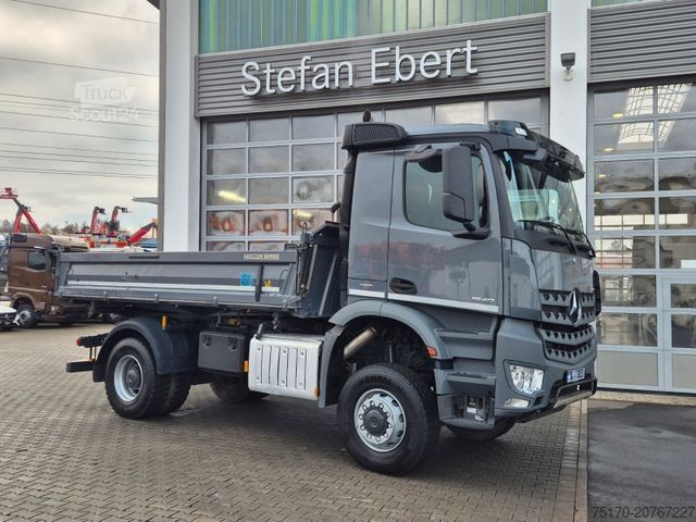 Pašizgāzējs kravas automašīna MERCEDES-BENZ Arocs 1840 AK 4x4 Meiller Retarder AHK