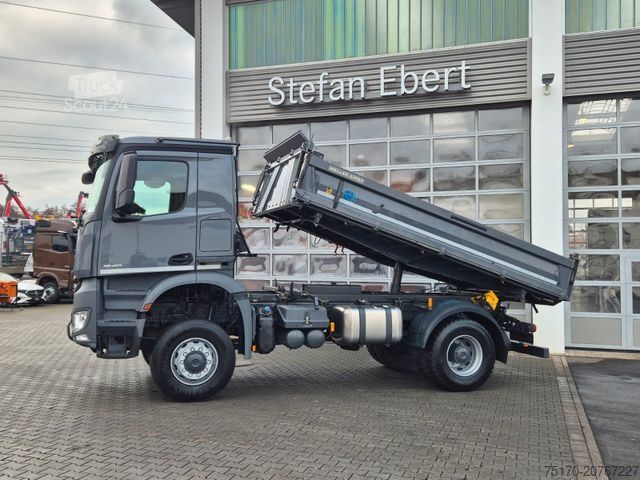 Pašizgāzējs kravas automašīna MERCEDES-BENZ Arocs 1840 AK 4x4 Meiller Retarder AHK