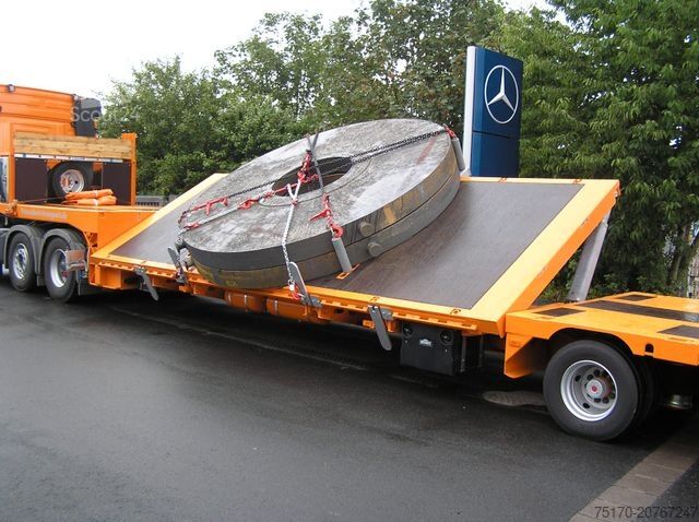 Tieflader-Sattelauflieger DINKEL DSAFA 36000 Schräglader/Tieflader 2x Lenkachse