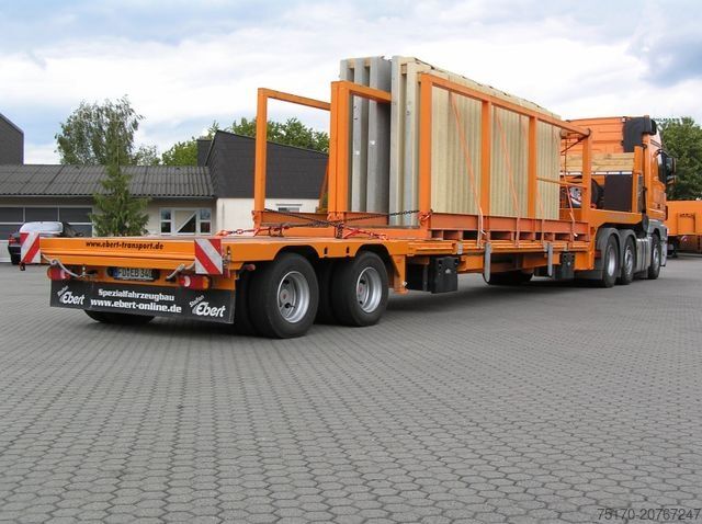 Tieflader-Sattelauflieger DINKEL DSAFA 36000 Schräglader/Tieflader 2x Lenkachse