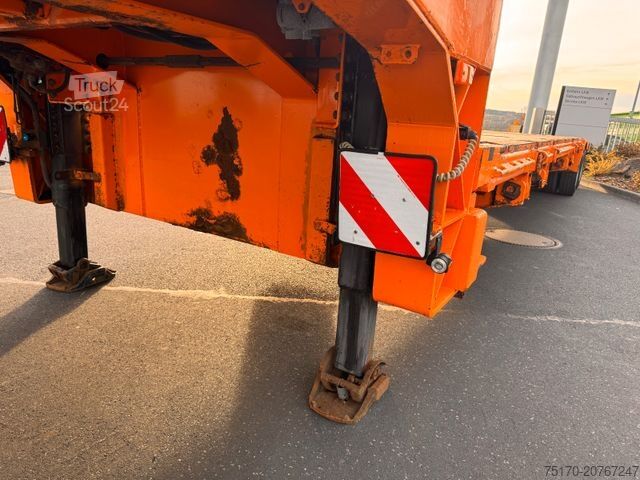 Tieflader-Sattelauflieger DINKEL DSAFA 36000 Schräglader/Tieflader 2x Lenkachse