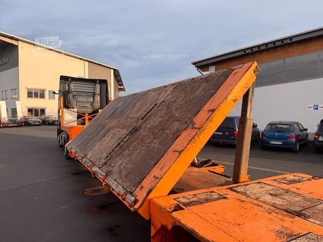 Tieflader-Sattelauflieger DINKEL DSAFA 36000 Schräglader/Tieflader 2x Lenkachse