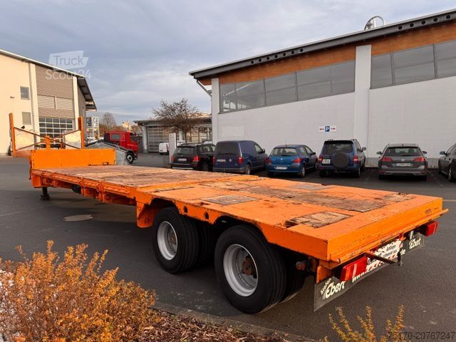 Tieflader-Sattelauflieger DINKEL DSAFA 36000 Schräglader/Tieflader 2x Lenkachse